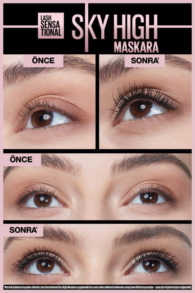 Maybelline New York Black Mascara 7.2ml - Min order 0 Units