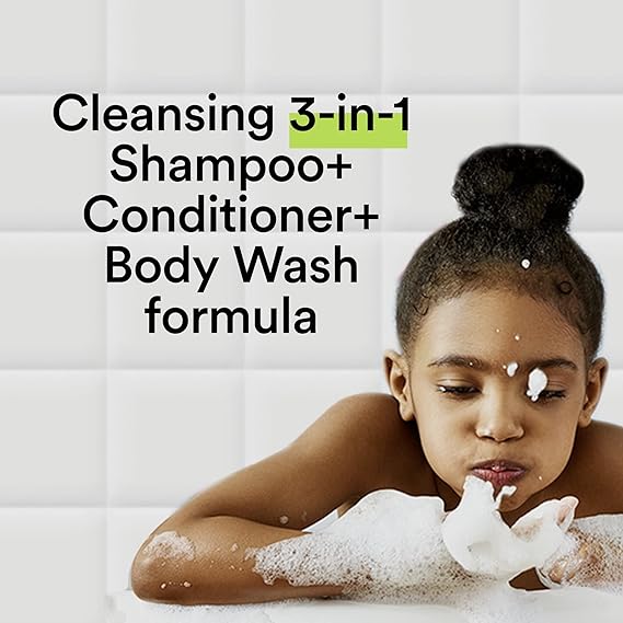 Suave kids 3 in 1 shampoo, conditioner and body wash with apple scent - Min. Order 10 Units