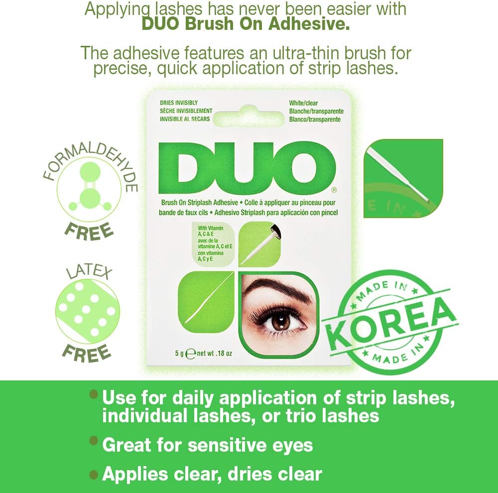 Duo Brush On Adhesive With Vitamins 5g green 073930568124