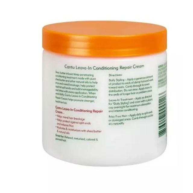 Leave-in Conditioning Repair Cream by Cantu 453g min 10 per order