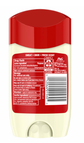 Men's Antiperspirant & Deodorant Fiji with Palm Tree, 2.6 oz by Old Spice minimum 10 per order