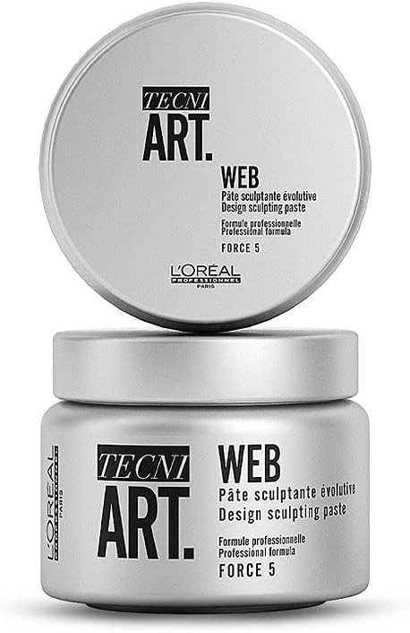 L'Oréal Professionnel TECNI.ART Web Design Sculpting Paste, For Structure and Shine, 150 ml