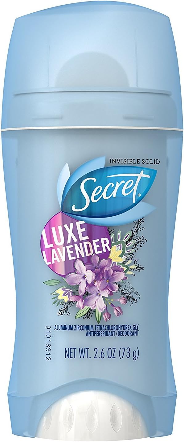 Secret Fresh Clear Gel Antiperspirant Deodorant, Luxe Lavender 2.6 oz min. order 10 units