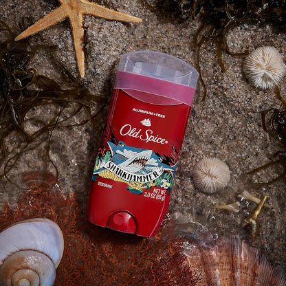 Old Spice Sharkhammer-Aluminum Free Deodorant for Men 85g. Minimum pack of 5