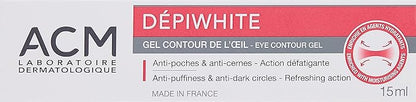Depiwhite eye contour gel 15ml by ACM min 10 per orders
