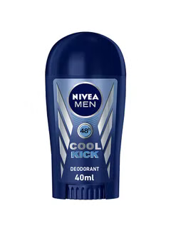 NIVEA MEN Antiperspirant Stick for Men, Cool Kick Fresh Fragrance, 40ml - Min order 10 units