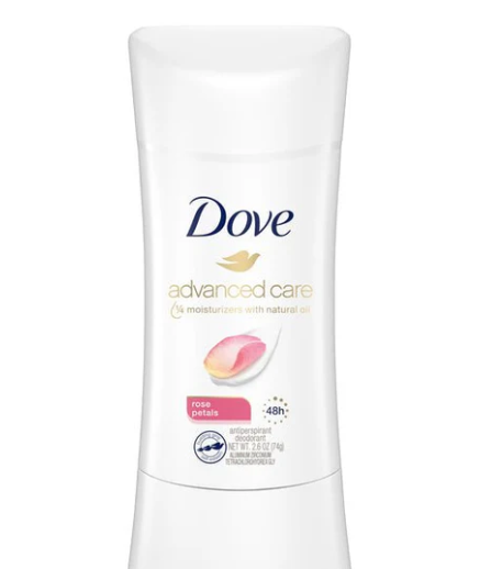 Dove Advanced Care Rose Petals Antiperspirant Stick - 74gm